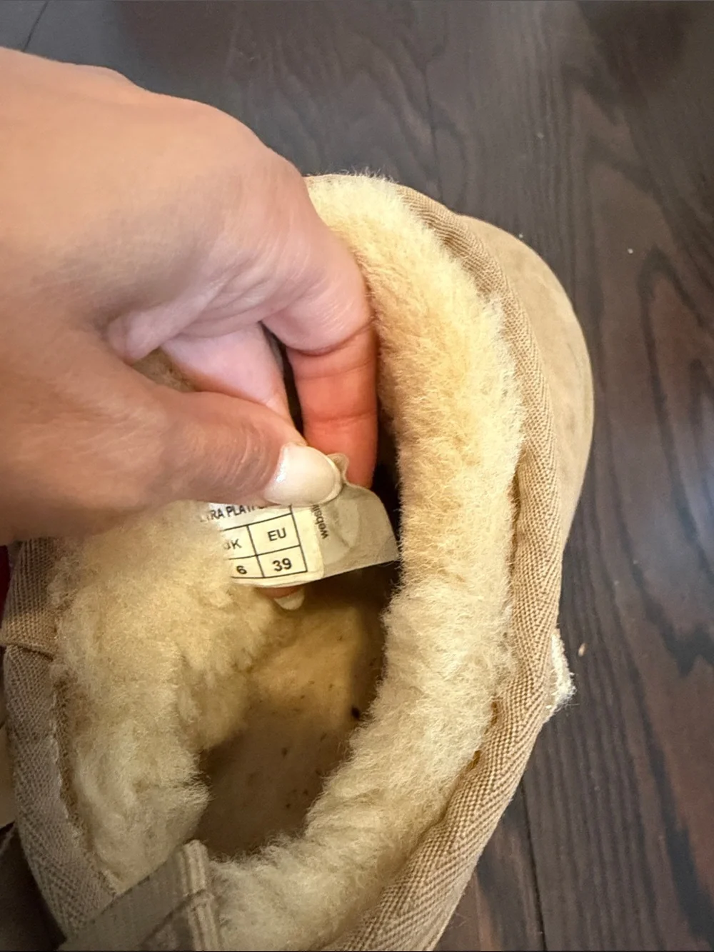 Australia Luxe Collective Tan Suede Shearling-Lined Ankle Booties